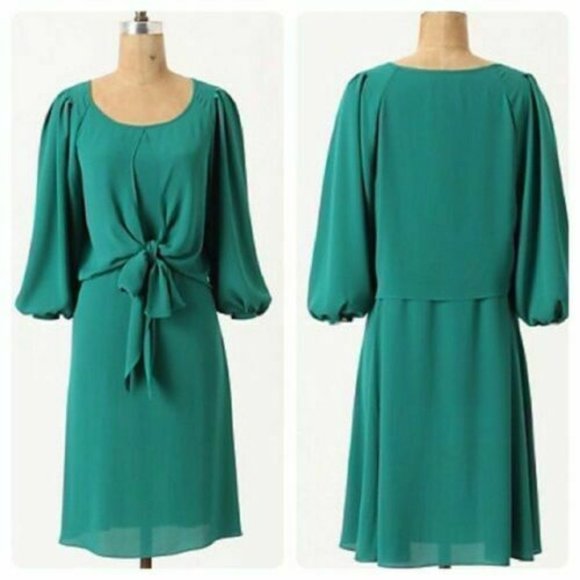 Anthropologie Dresses & Skirts - Maeve Valparaiso tie front dress